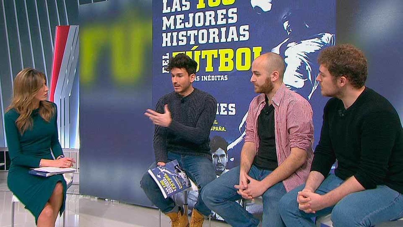 'Las 100 mejores historias del fútbol', el libro de los creadores de Campeones