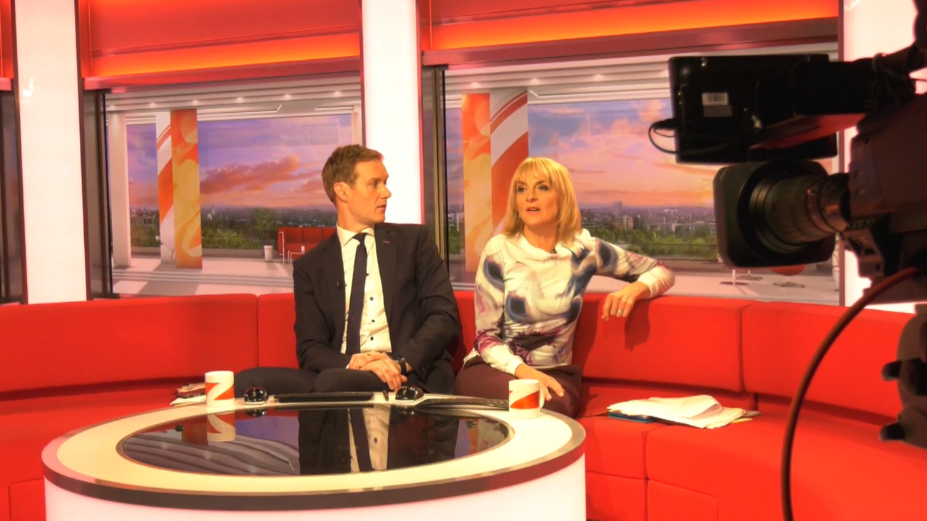 Visitamos el plató del programa matinal más popular de la BBC