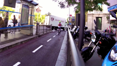 ¿Cuántos ciclistas circulan por Madrid?