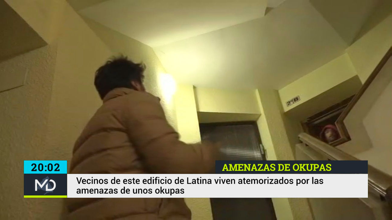 Vecinos de la Vía Carpetana, atemorizados por los okupas