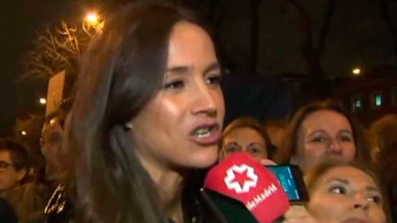 Villacís, increpada por "esquirola" en la manifestación de Madrid, critica los "feminismos de palo"