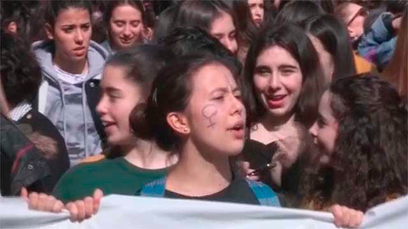 CCOO estima que el 90% de las alumnas de Secundaria y Bachillerato ha secundado la huelga