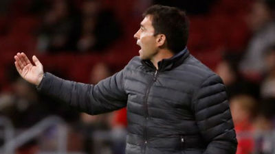 Garitano: "No somos favoritos con nadie en Primera y fuera de casa menos"