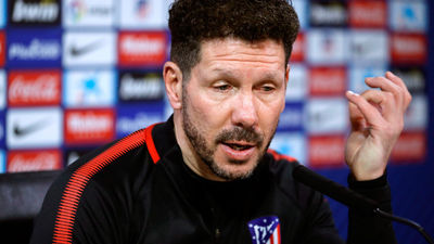 Simeone: "Me encontré a Dybala, charlé con él y no hubo mucho más"