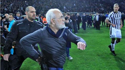 La Liga griega, suspendida por tiempo indefinido