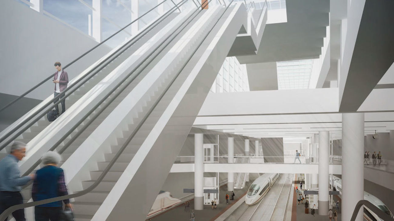 La estación de Atocha tendrá doble entrada y se ampliará debajo de la actual