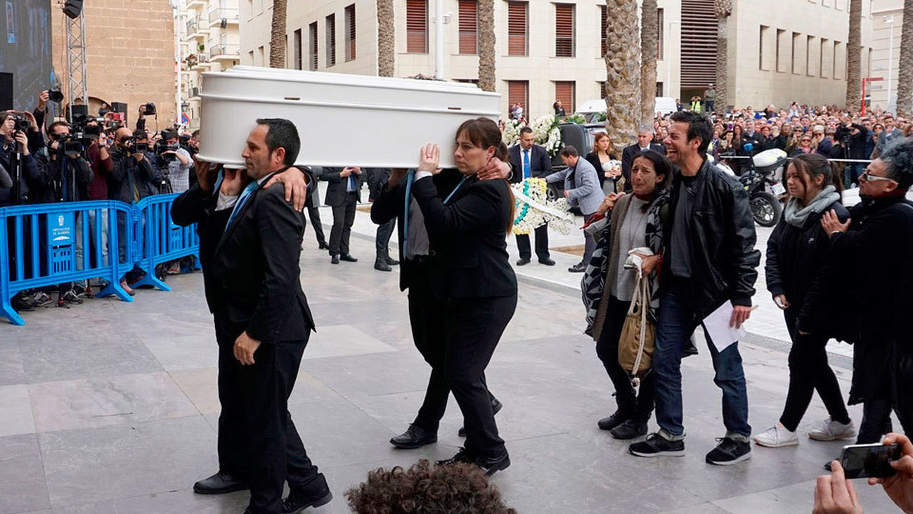 Funeral por el niño asesinado Gabriel Cruz en la catedral de Almería oficiado por el obispo