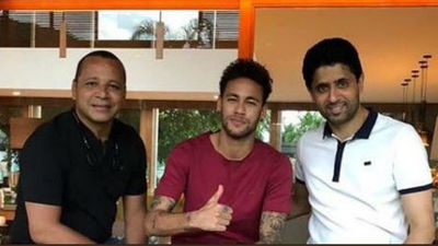 Al Khelafi teme la marcha de Neymar al Real Madrid