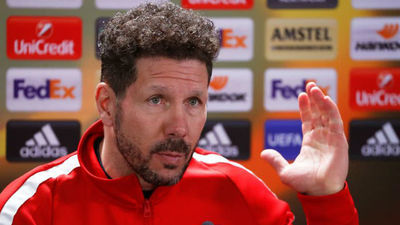 Simeone: "La única realidad que cuenta para nosotros es pasar la eliminatoria"