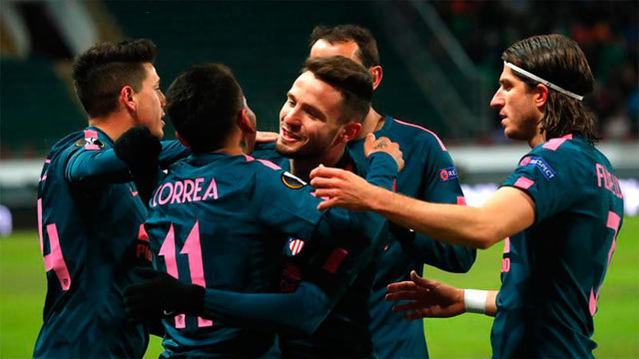 1-5. El Atlético se mete en cuartos tras pasearse en Moscú