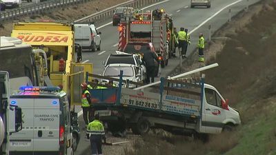 Un accidente corta la A-42 durante dos horas a la altura de Illescas