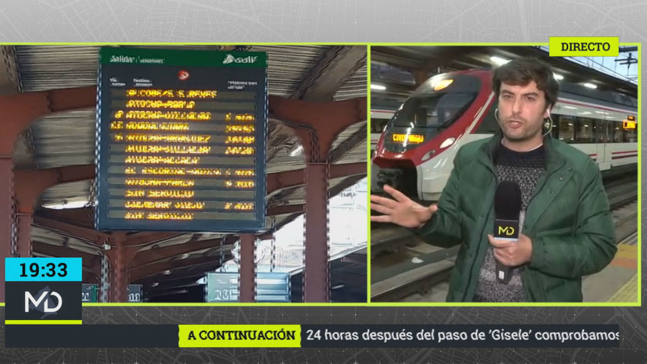 Caos en Cercanías por una avería entre Chamartín y Pinar de las Rozas