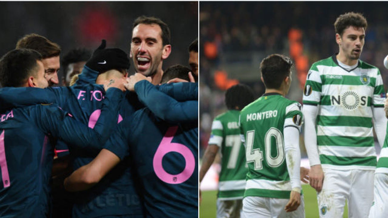 Atlético Madrid-Sporting de Portugal, en cuartos de la Europa League