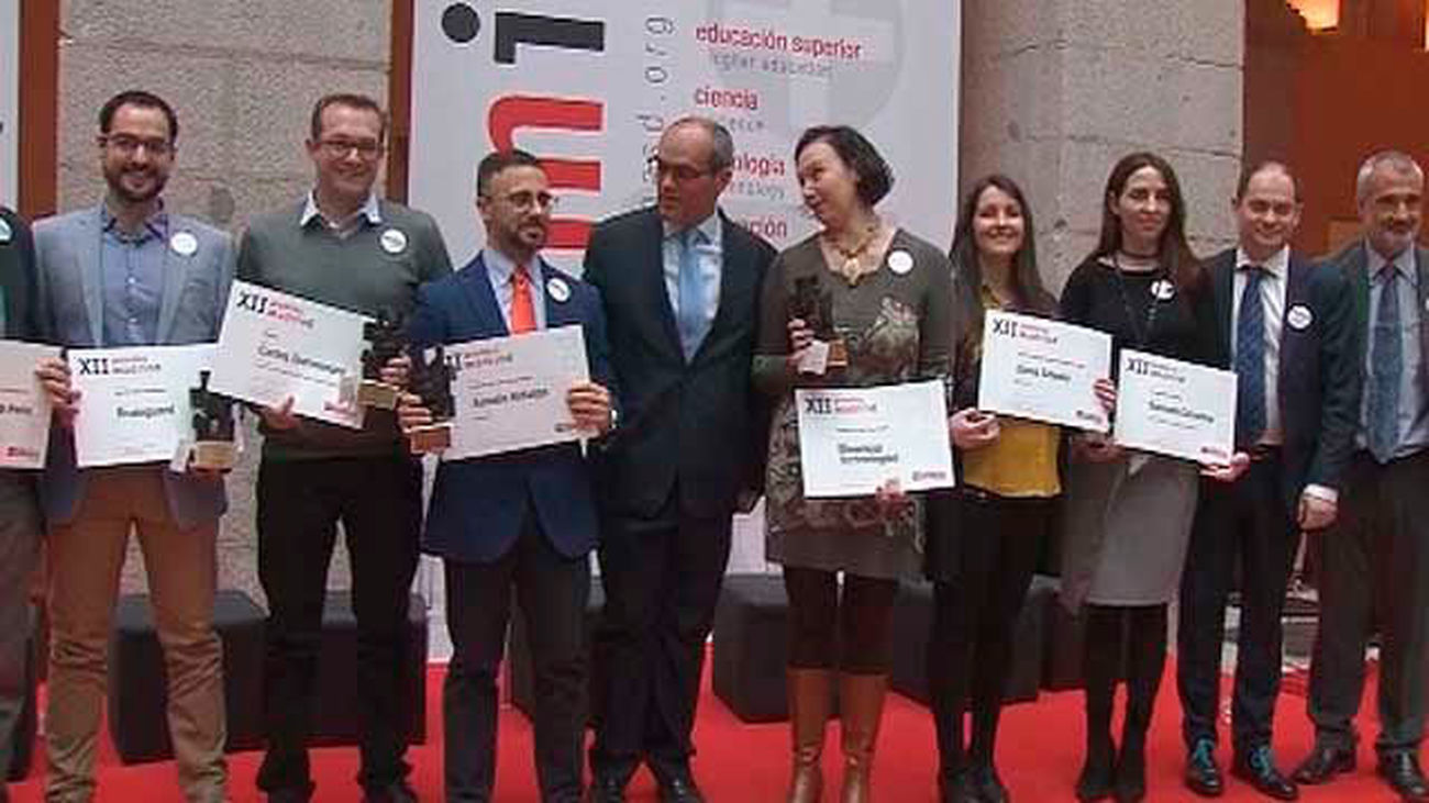 Madrid reconoce a los 7 mejores trabajos de ciencia y tecnología