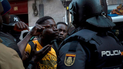 En libertad los cinco detenidos por los disturbios  en Lavapiés