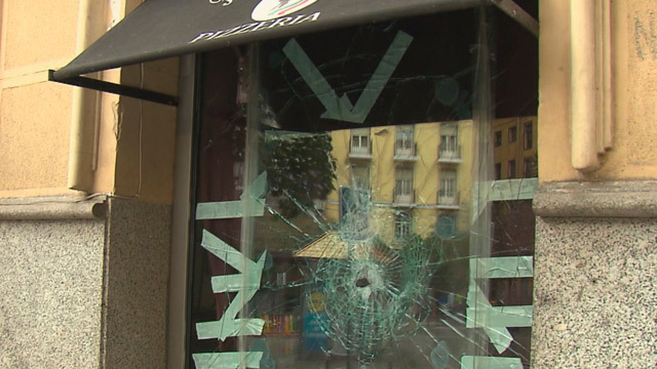 ¿Quien pagará los destrozos tras los disturbios de Lavapiés?