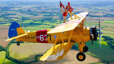 Ainhoa Sánchez, la primera wingwalker española