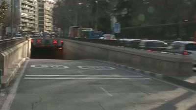 Indignación de los conductores con el Ayuntamiento por el cierre del túnel de O,Donnell