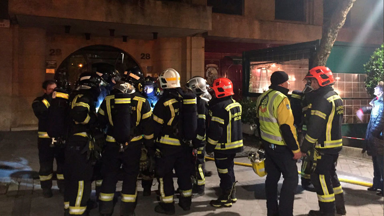 Incendio en Raimundo Fernández Villaverde