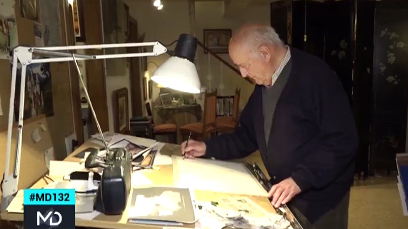 Santiago, el dibujante de momentos