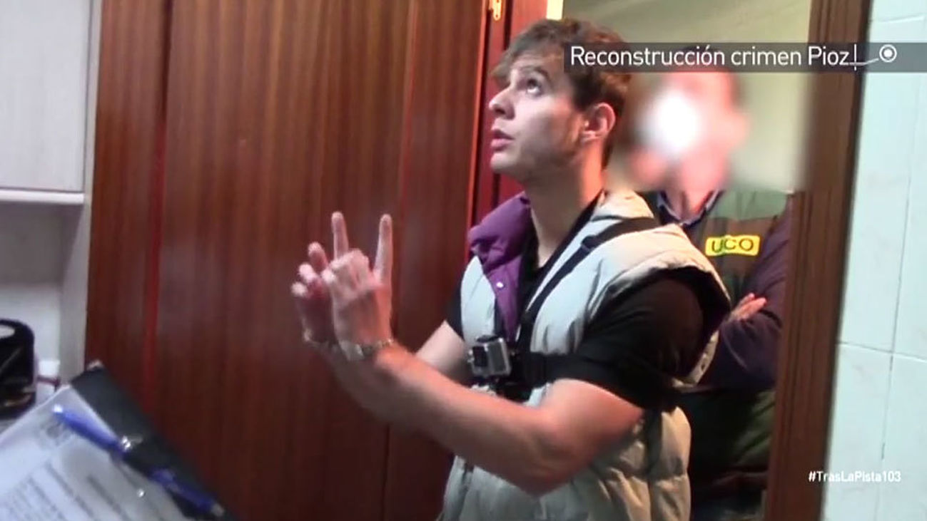 Tras la Pista muestra las imágenes de la reconstrucción del crimen de Pioz