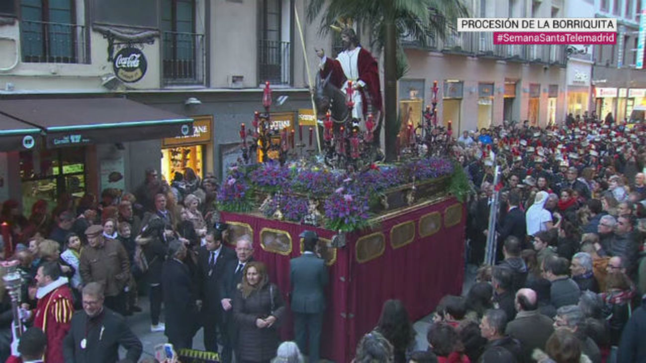 Emocionante "levantá" del Cristo de "La Borriquita"