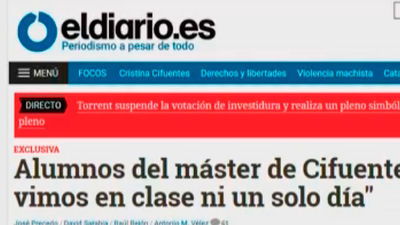 Ignacio Escolar: "Responde con una querella porque no tiene explicaciones coherentes"