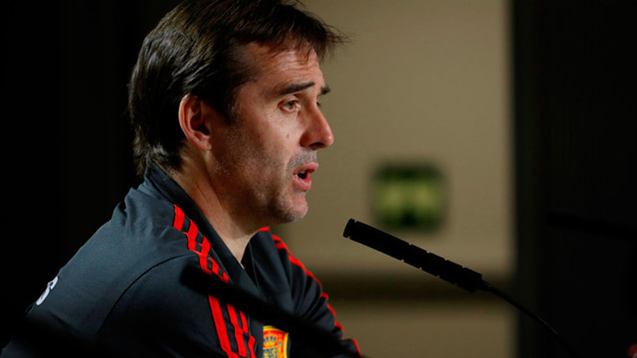 Lopetegui: "Argentina está más armada defensiva y ofensivamente"