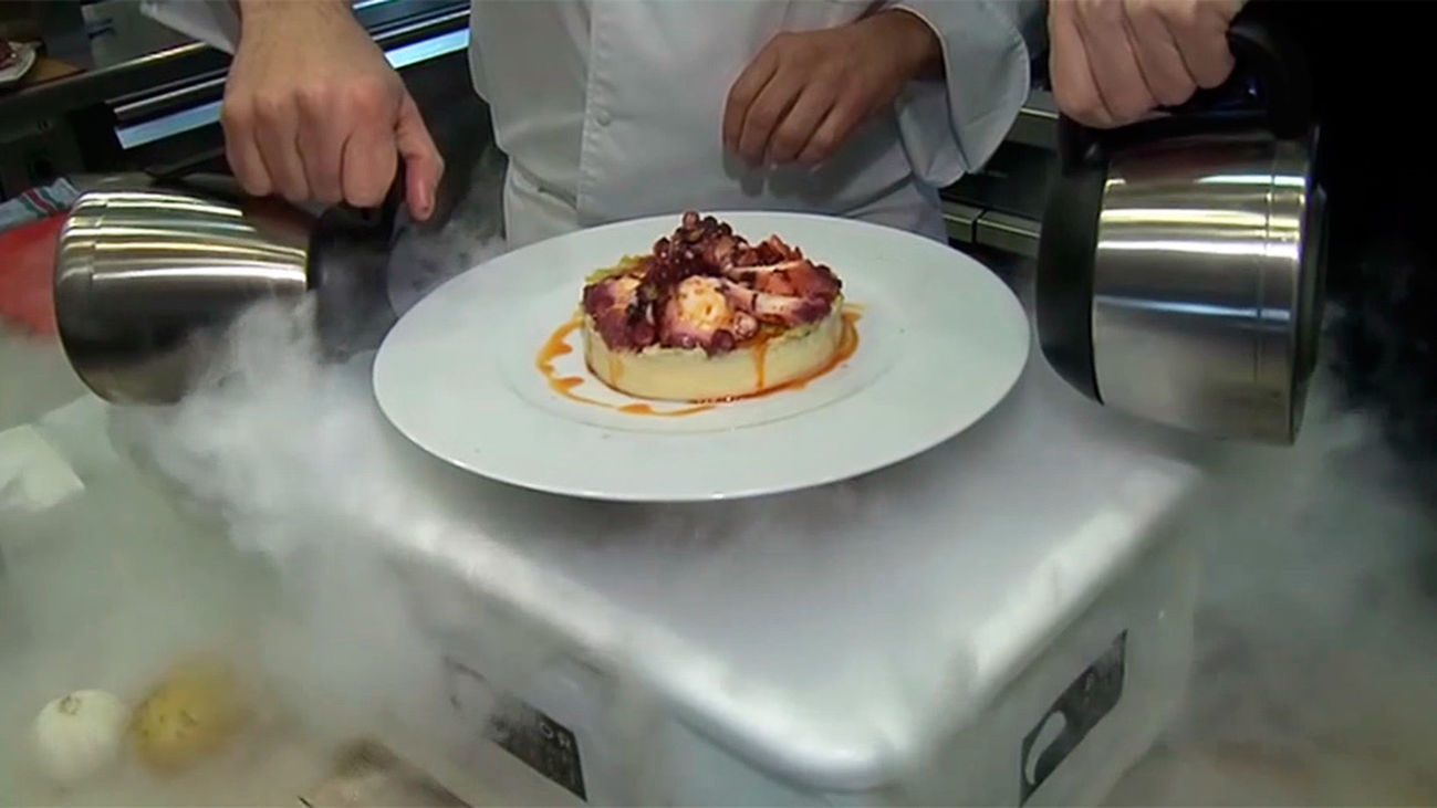 La receta: Pulpo en su jugo con guacamole