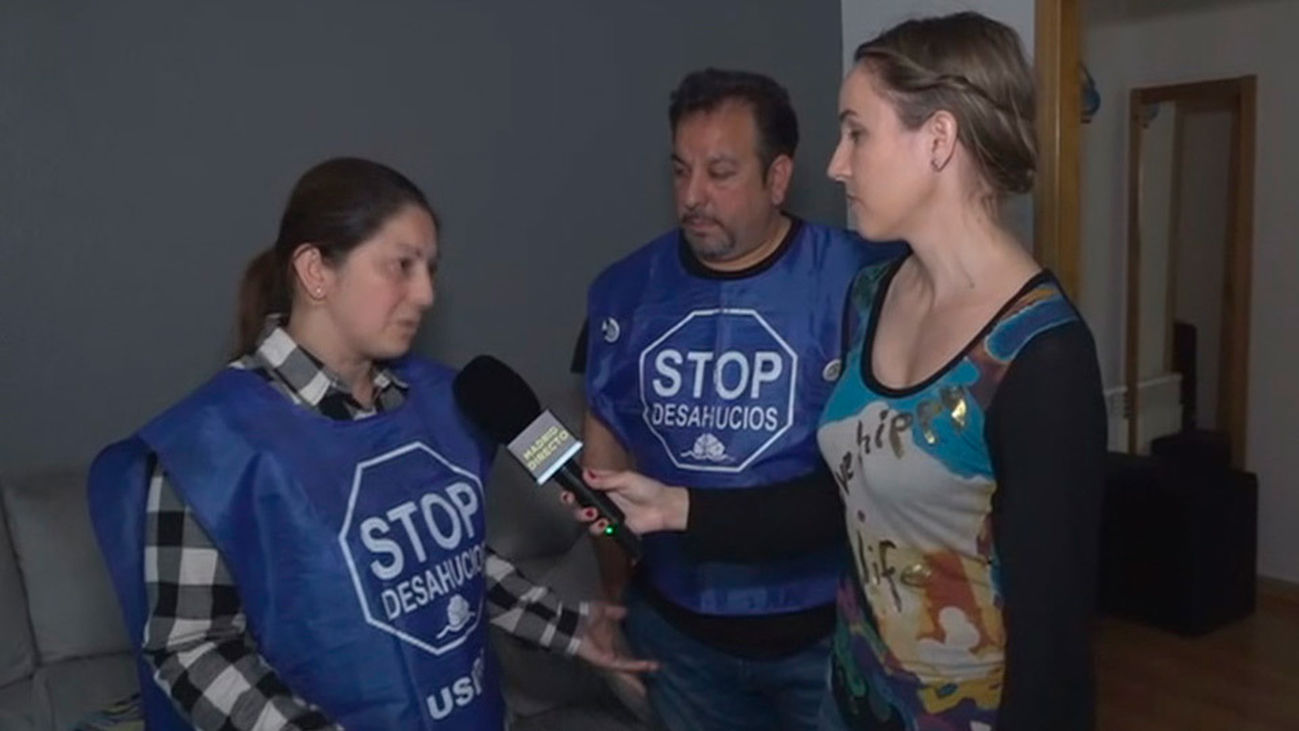 La ONU insta a paralizar el desahucio de una familia con dos niñas en Villaverde