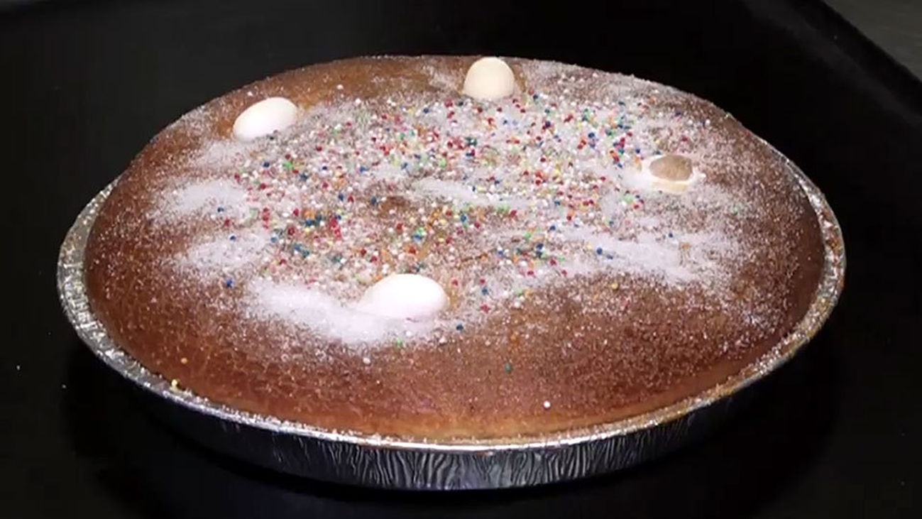 Hornazo dulce, un postre de Pascua