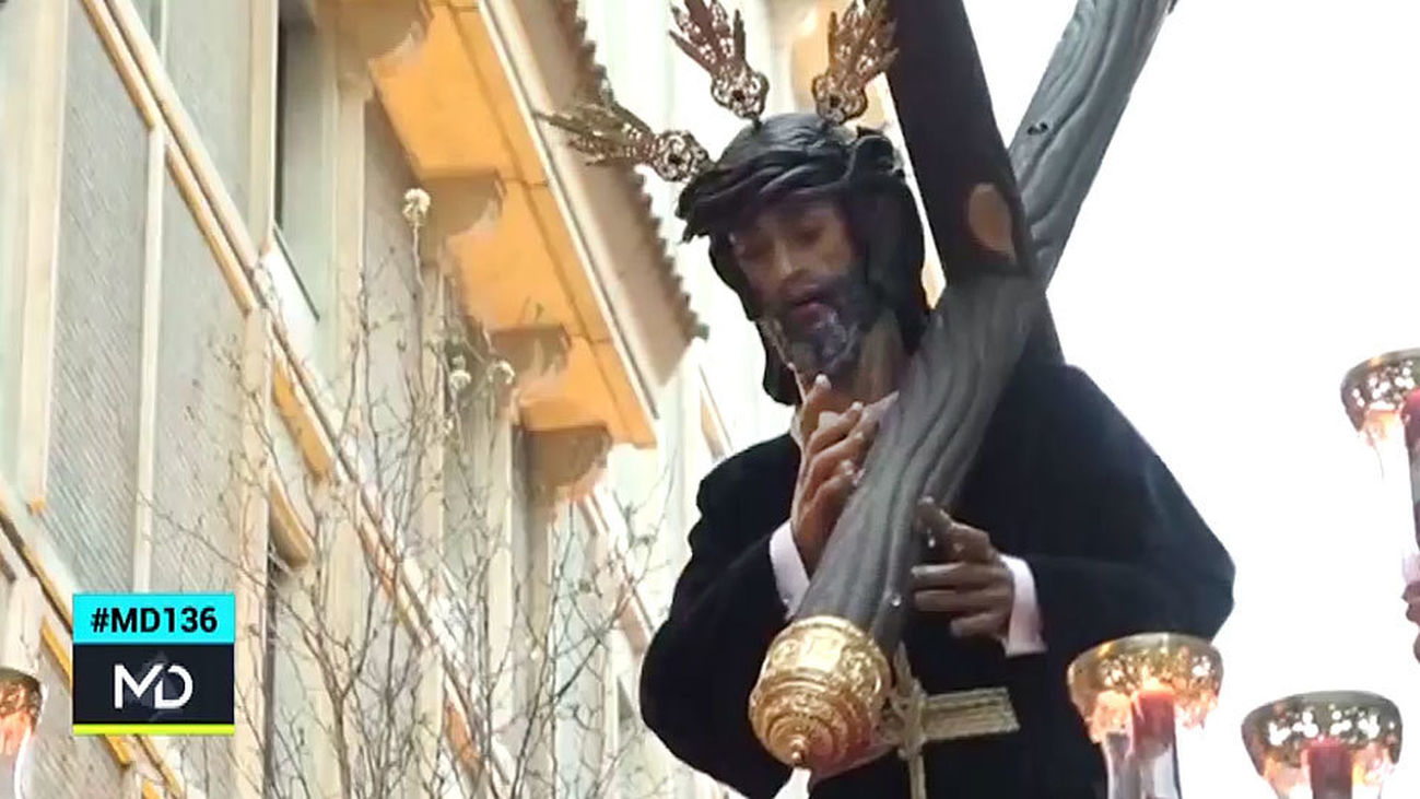 Salida del Cristo de los Gitanos en la Semana Santa 2018
