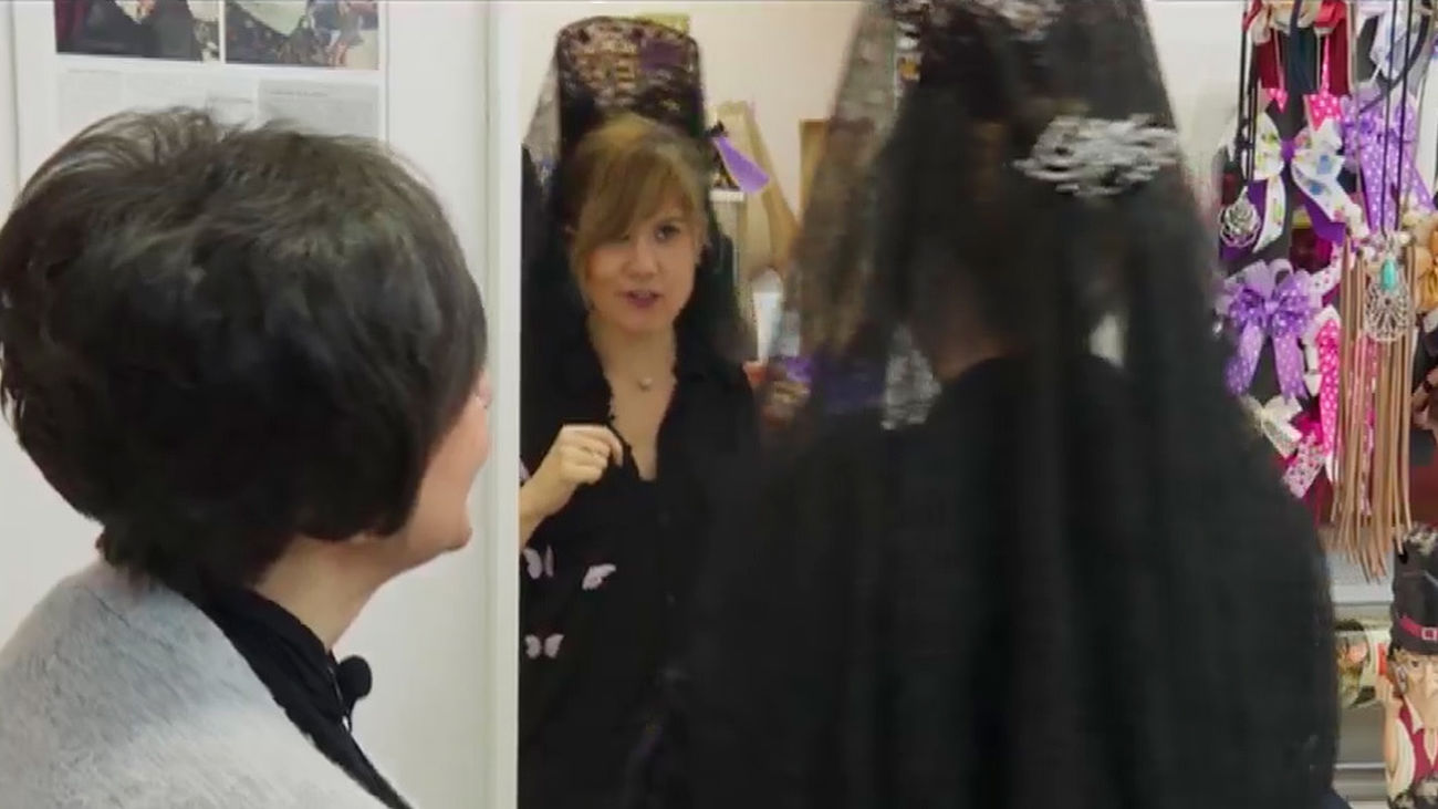 Aprendiendo a hacer mantillas