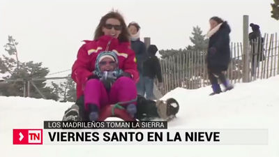 El mejor fin de semana del año de las estaciones de esquí en Madrid