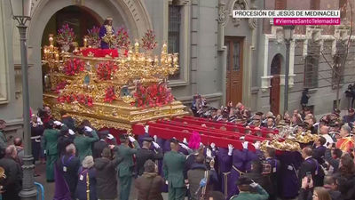 Jesús de Medinaceli, el 'Señor de Madrid, recorre sus calles