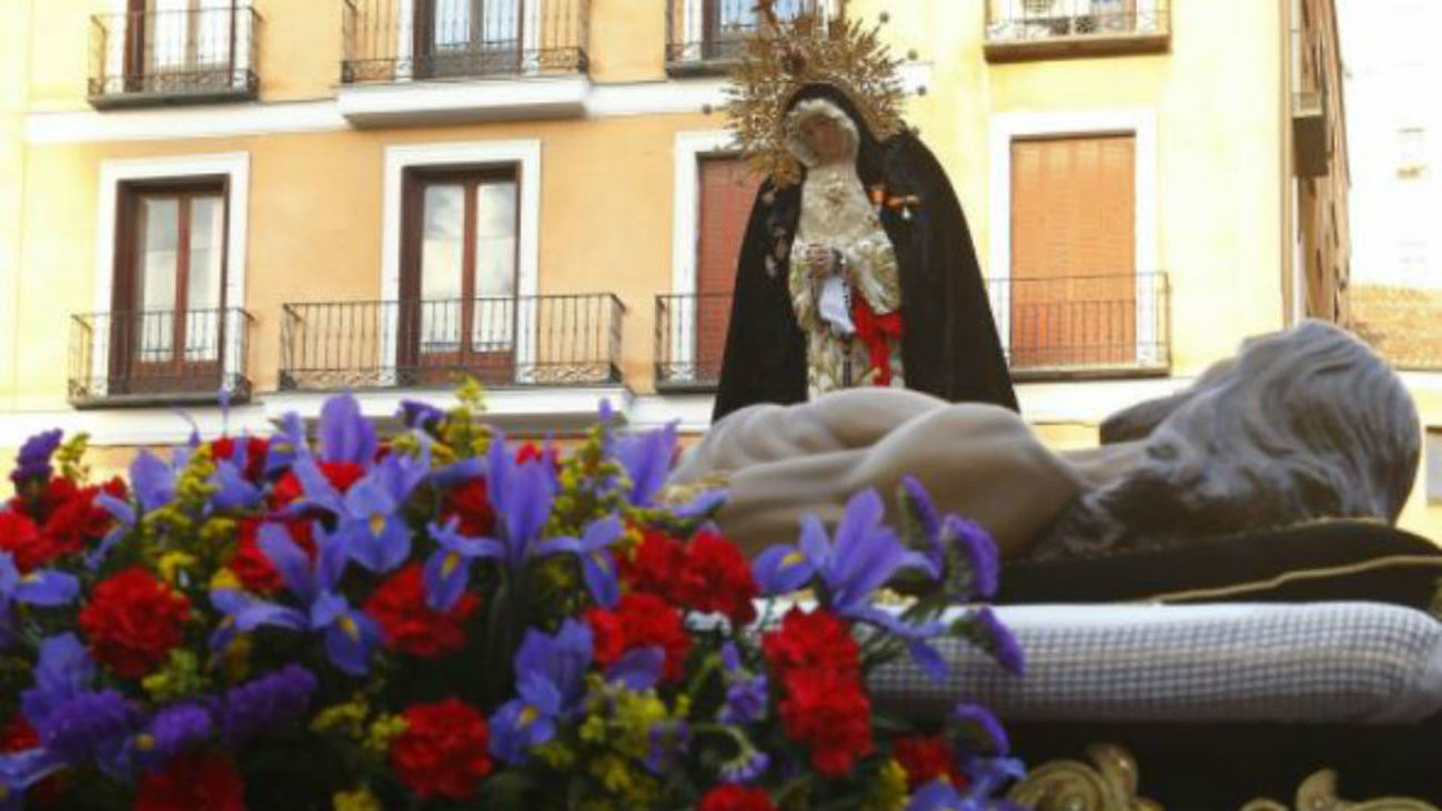 La Procesión de la Soledad, acto central del Sábado Santo madrileño