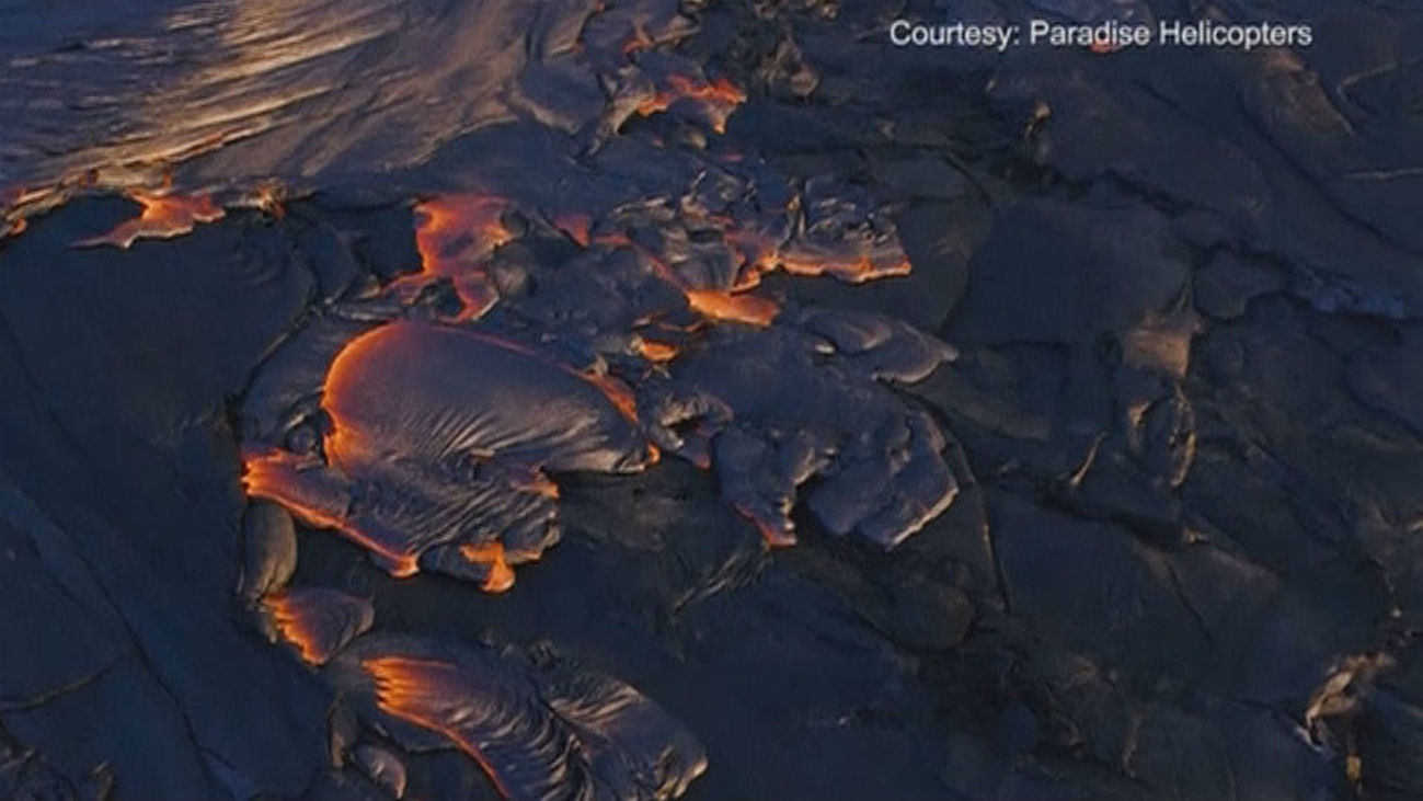 Espectacular erupción del volcán Kilauea, en Hawai