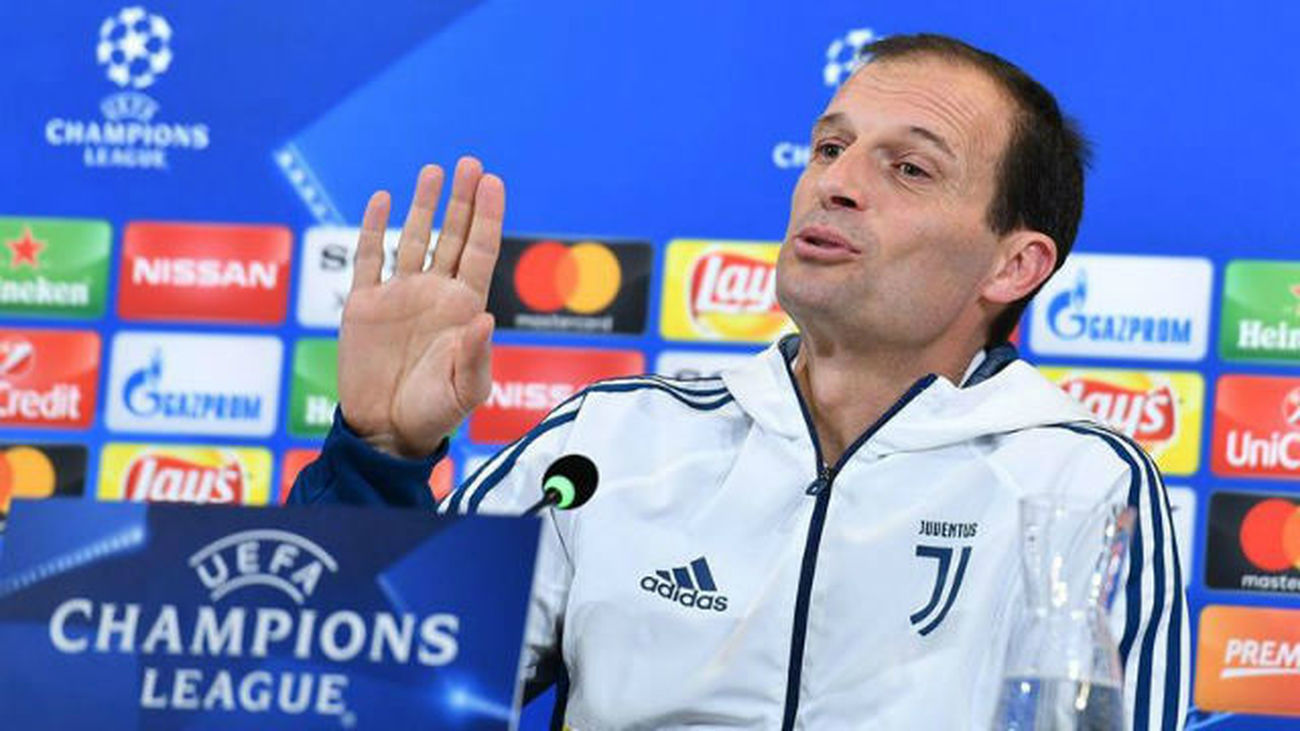 Allegri: "Tenemos en frente el mejor equipo y el favorito de la Champions"