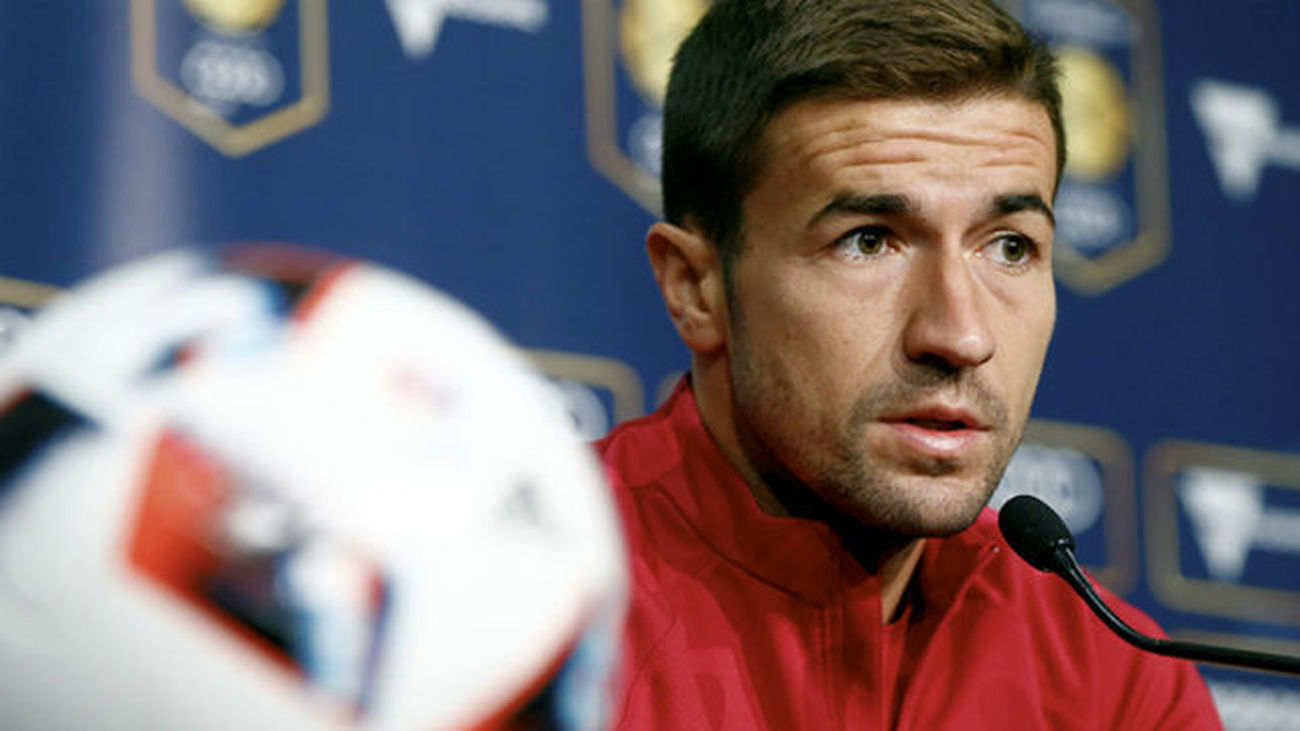 Gabi, sobre el escudo: "Al aficionado hay que escucharle, respetarle y ayudarle"