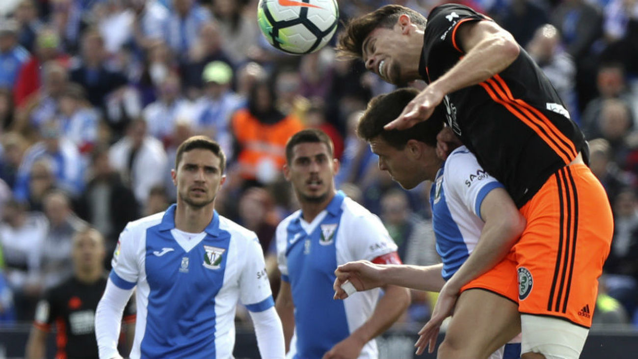 0-1. El Leganés cae ante el Valencia
