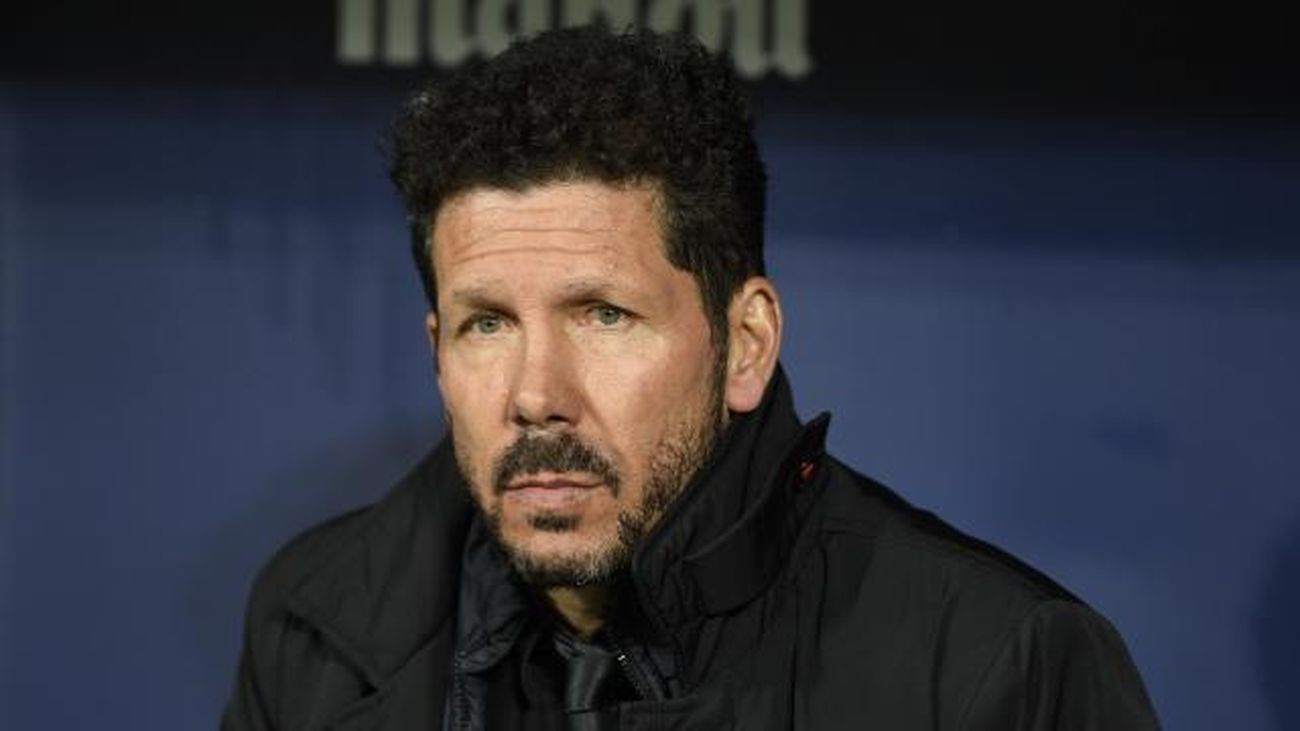 Simeone: "Seguimos mirando adelante y cuando falten cinco fechas ver qué pasa"