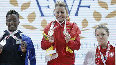 Lydia Valentín, tetracampeona de Europa