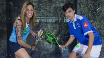Alba y Alejandro, dos madrileños con el pádel en la sangre
