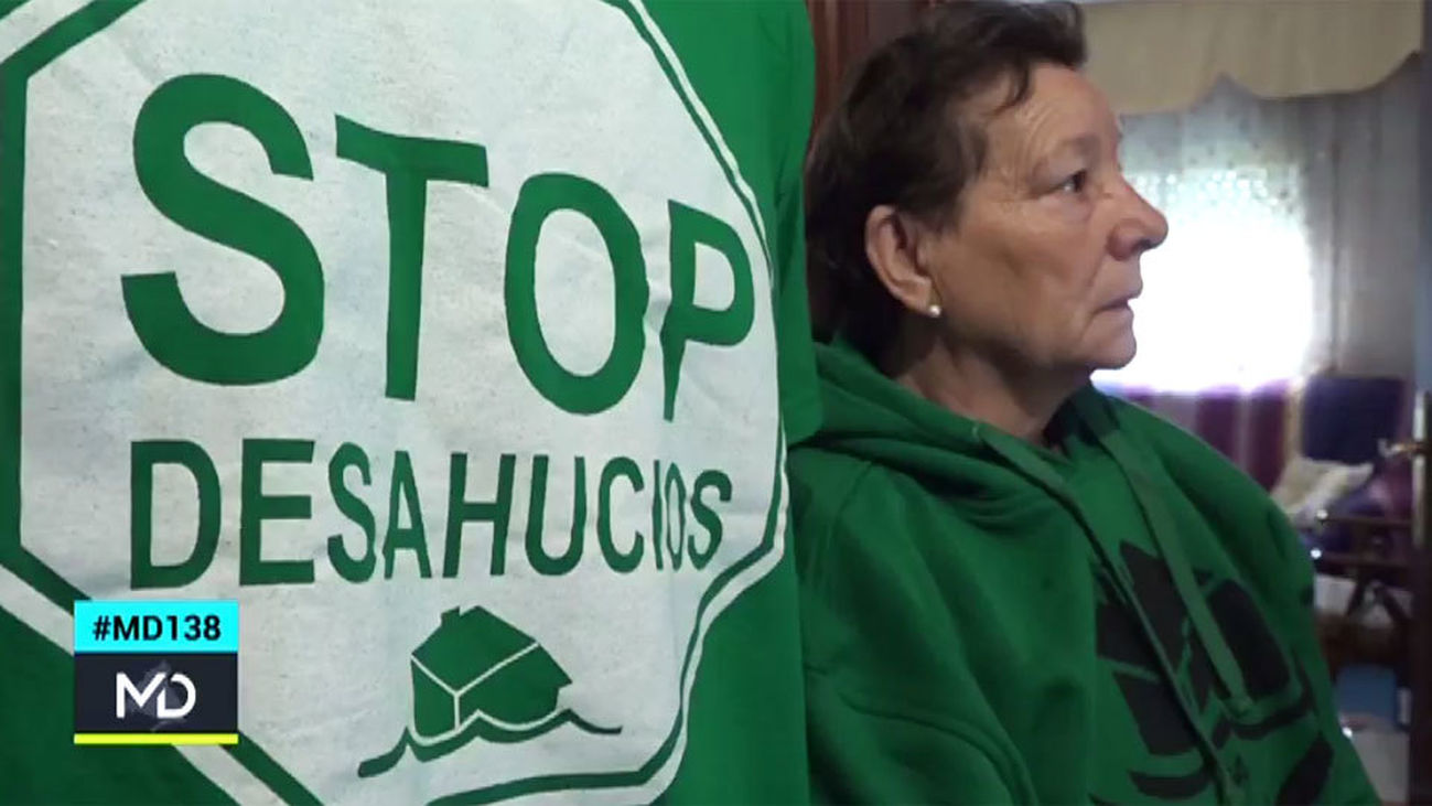 A punto de ser desahuciada con 72 años