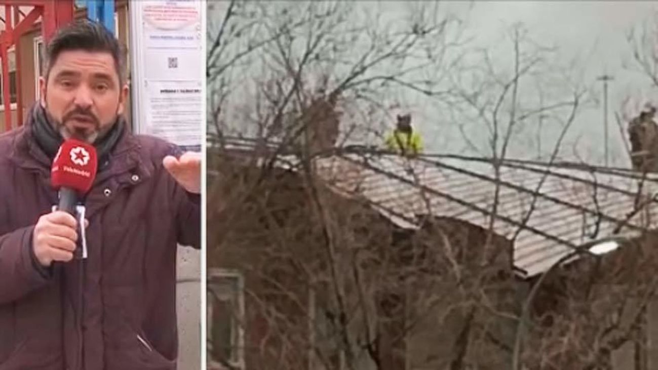 Amianto en un colegio público de Mejorada del Campo