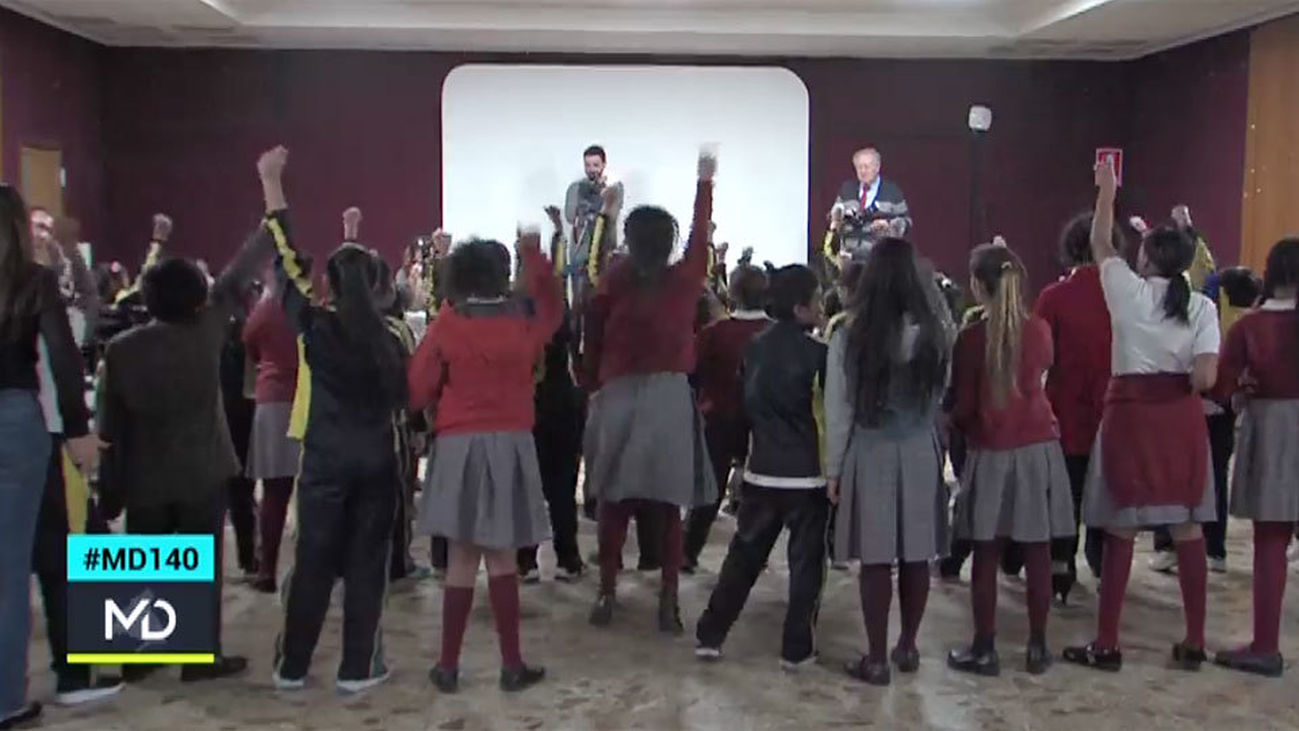 Un coro de niños con 19 nacionalidades distintas