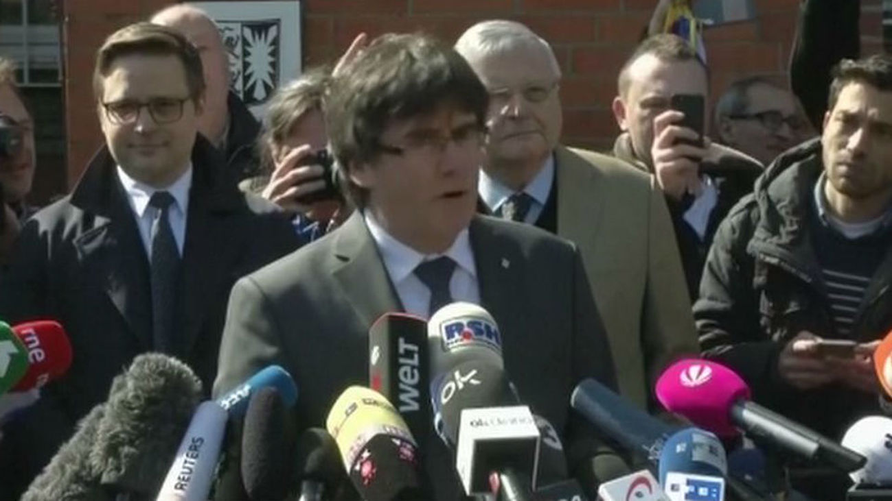 La Audiencia alemana sigue rechazando el cargo de rebelión contra Puigdemont