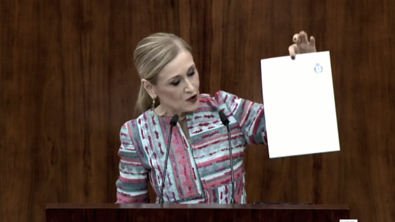 Cristina Cifuentes: “tengo una confianza absoluta en la justicia”