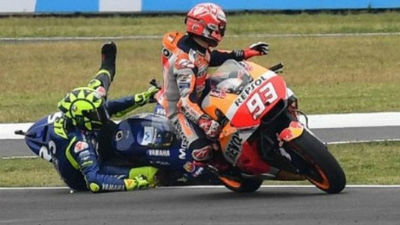 Nueva 'guerra' entre Rossi y Márquez