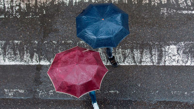 Aviso amarillo en toda la Comunidad por lluvia y tormentas
